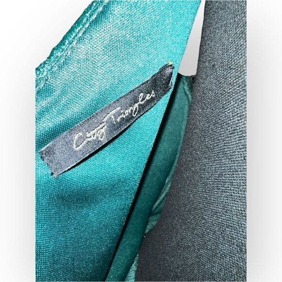 NWOT City Triangles Womens Green Lace Mini Dress Size XS Juniors - Picture 11 of 11